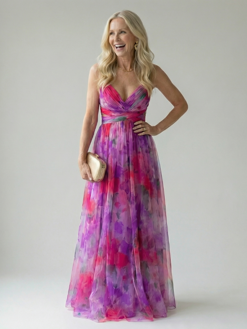 Isel | Vestido Maxi de Soft Wrap