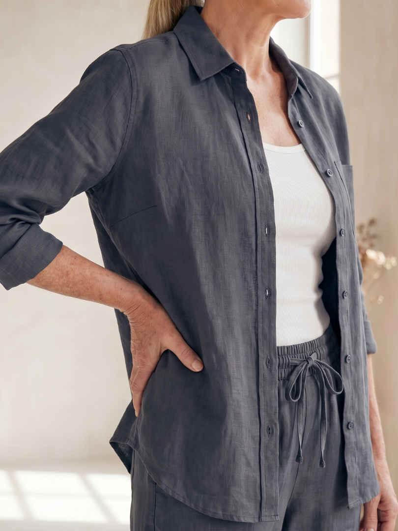 Noor™ | Conjunto camisa y pantalón tapered