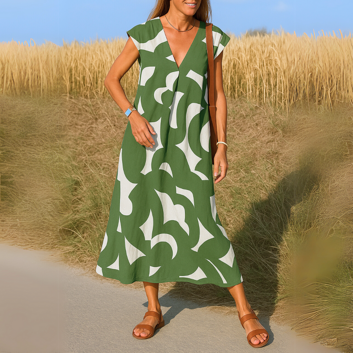 Valérie | Vestido con escote en V