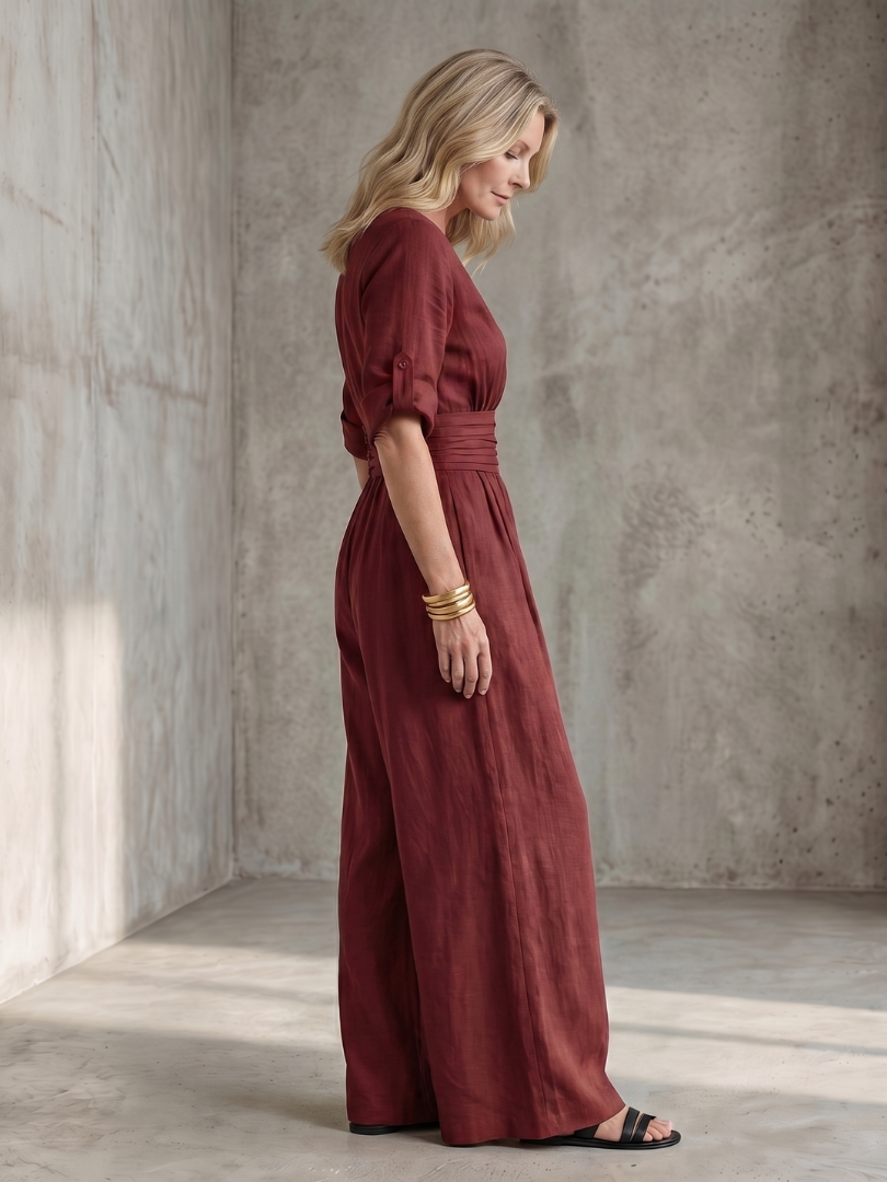 Wanda™ | Mono cruzado y pernera ancha