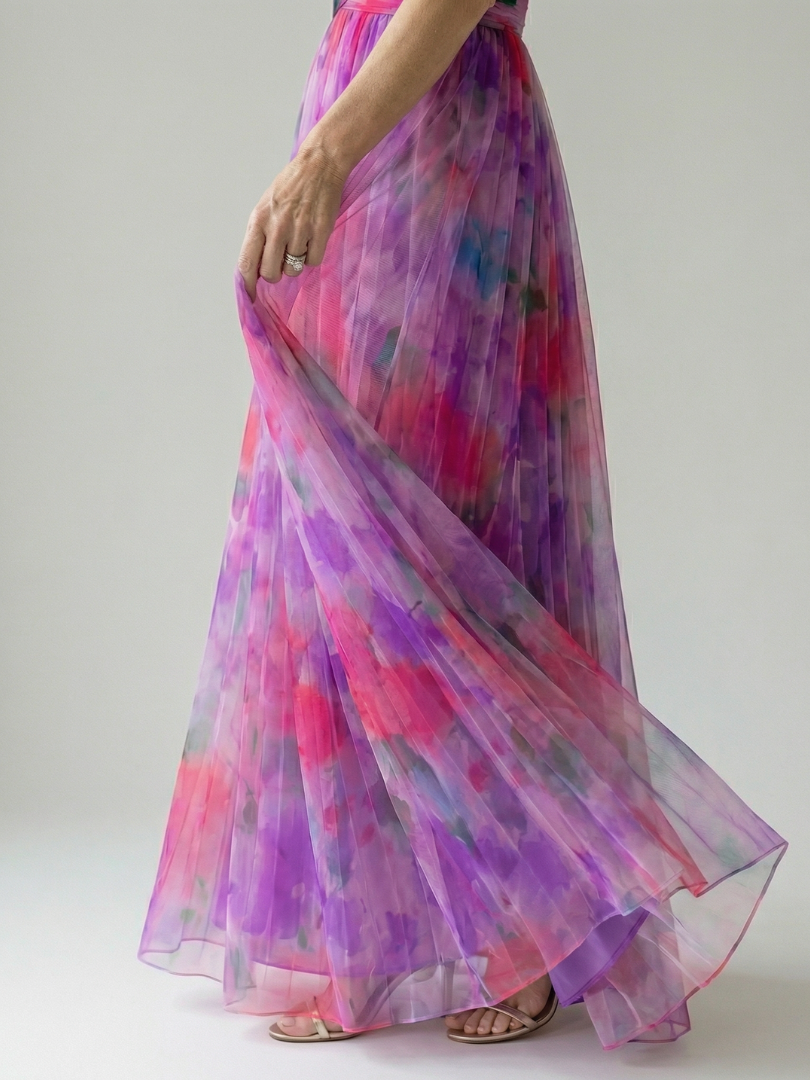 Isel | Vestido Maxi de Soft Wrap
