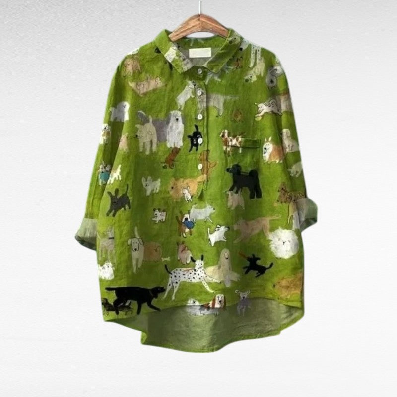 Lucy | Blusa de Verano Elegante y Fresca