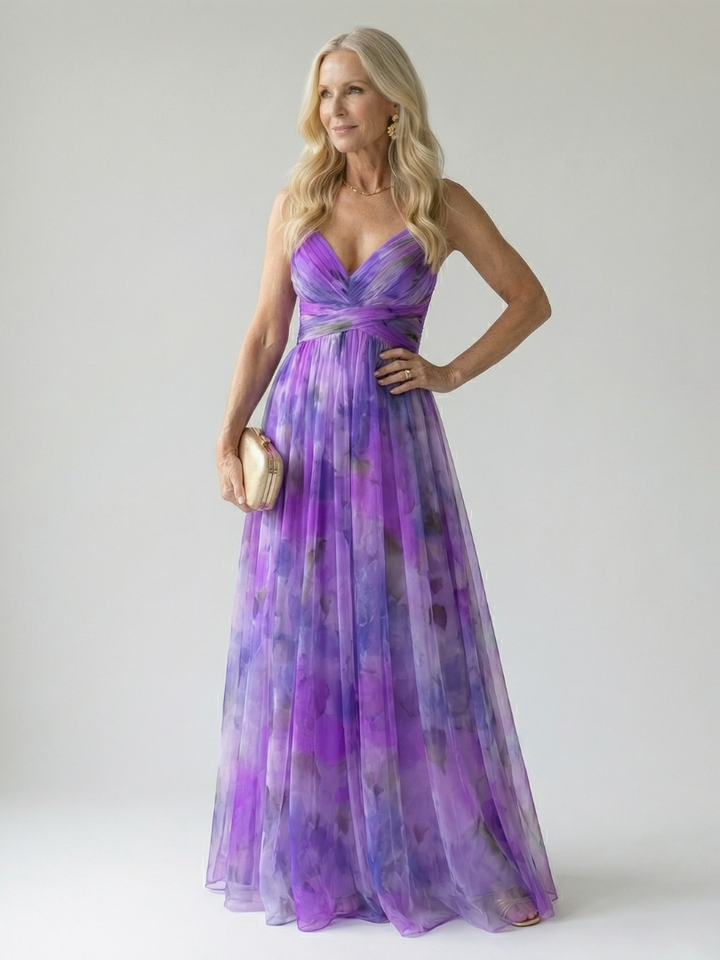 Isel | Vestido Maxi de Soft Wrap