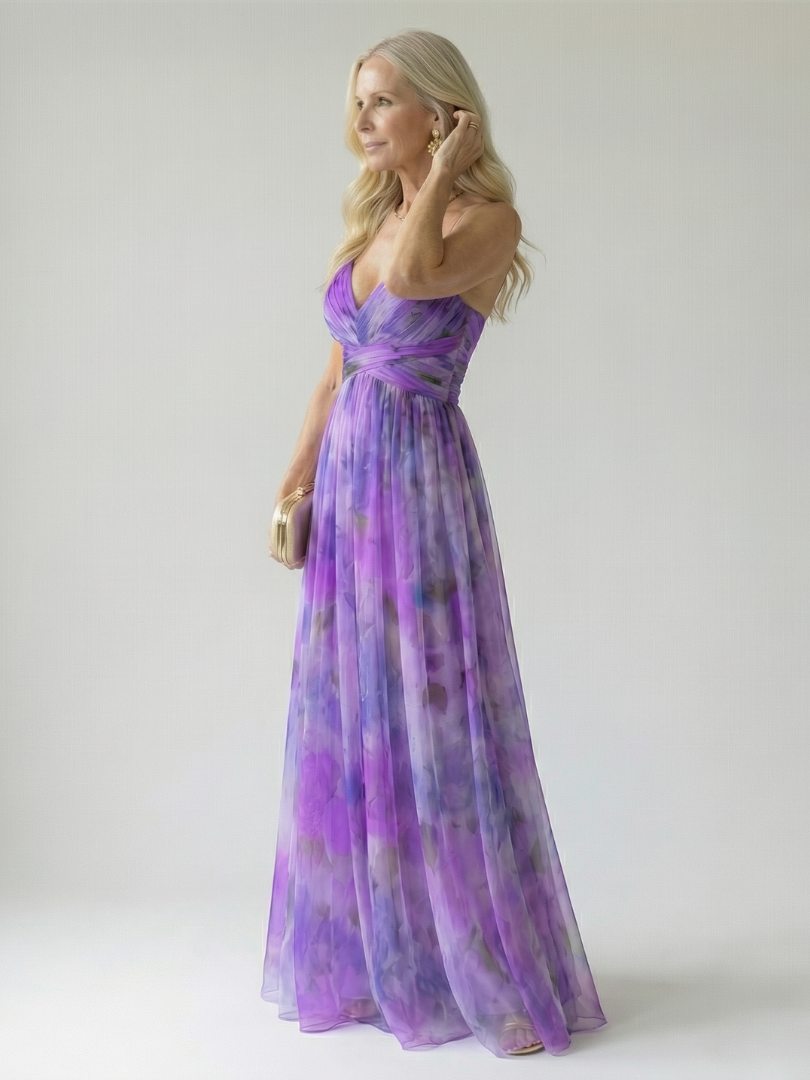Isel | Vestido Maxi de Soft Wrap