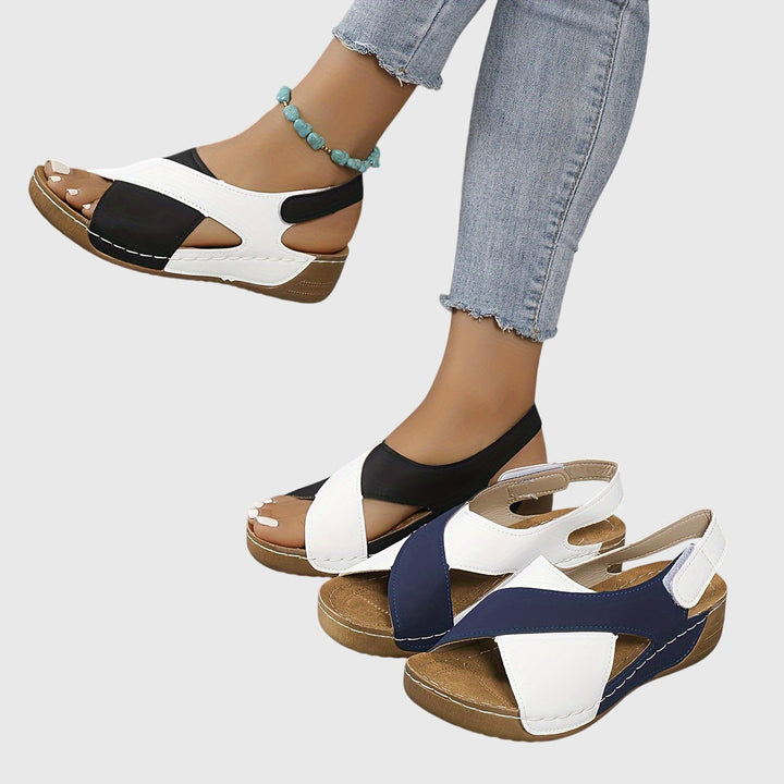 Sandalias ortopédicas coloridas