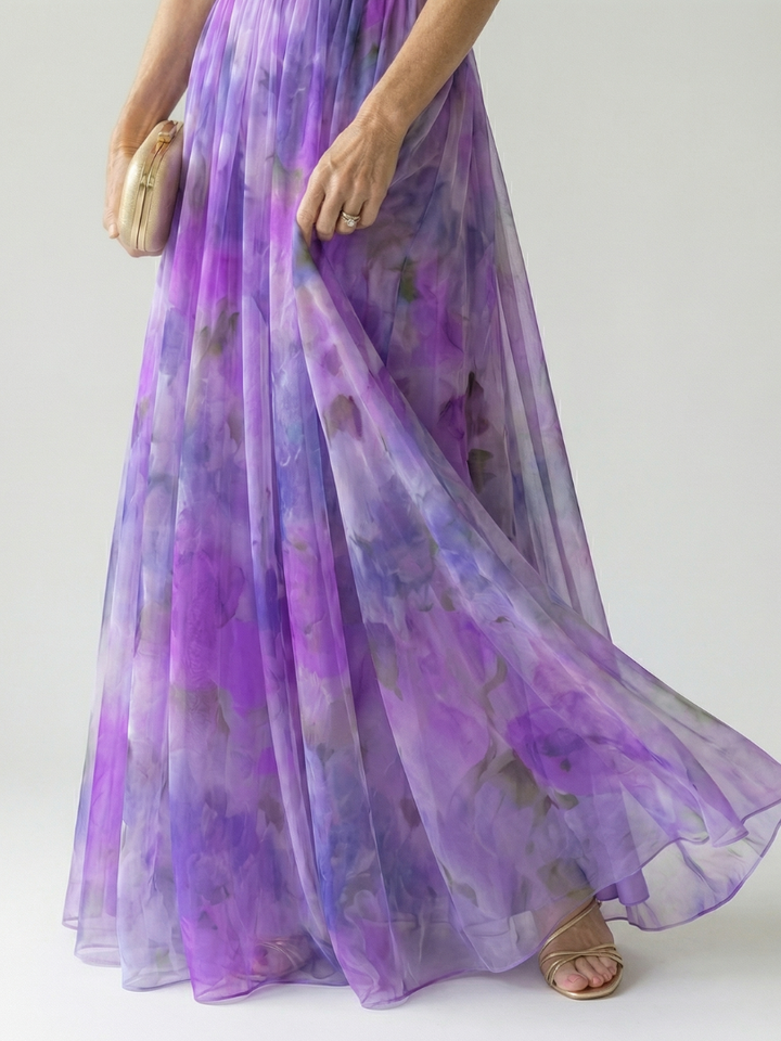 Isel | Vestido Maxi de Soft Wrap