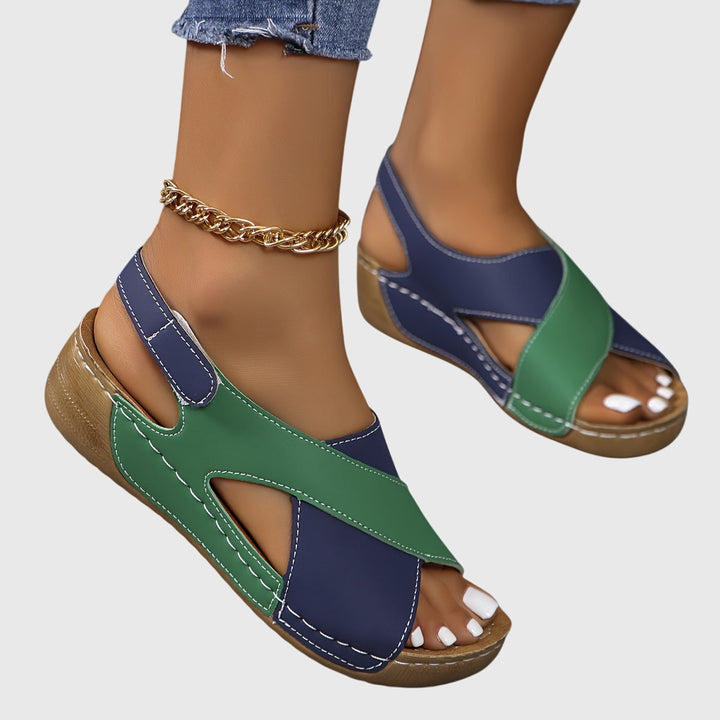 Sandalias ortopédicas coloridas
