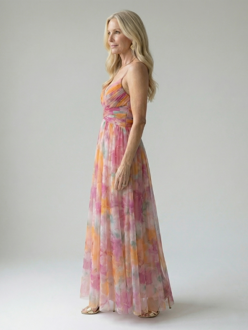 Isel | Vestido Maxi de Soft Wrap