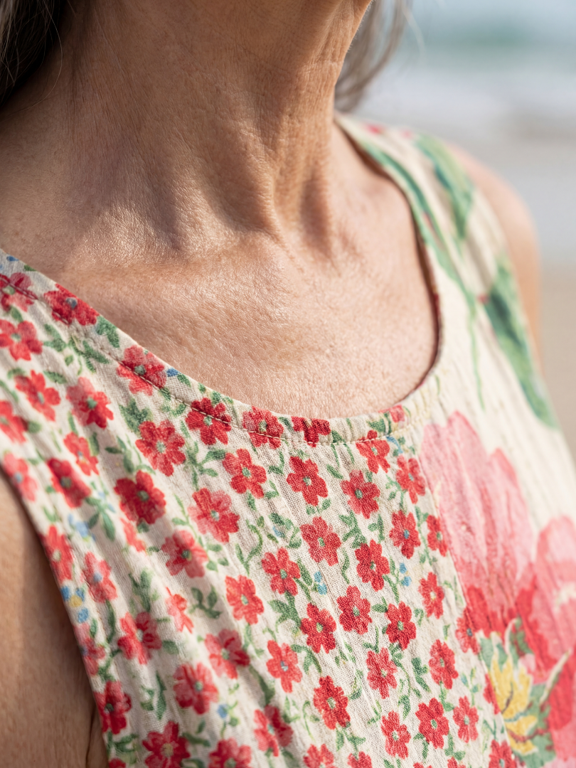 Kira - Vestido Midi Casual Floral