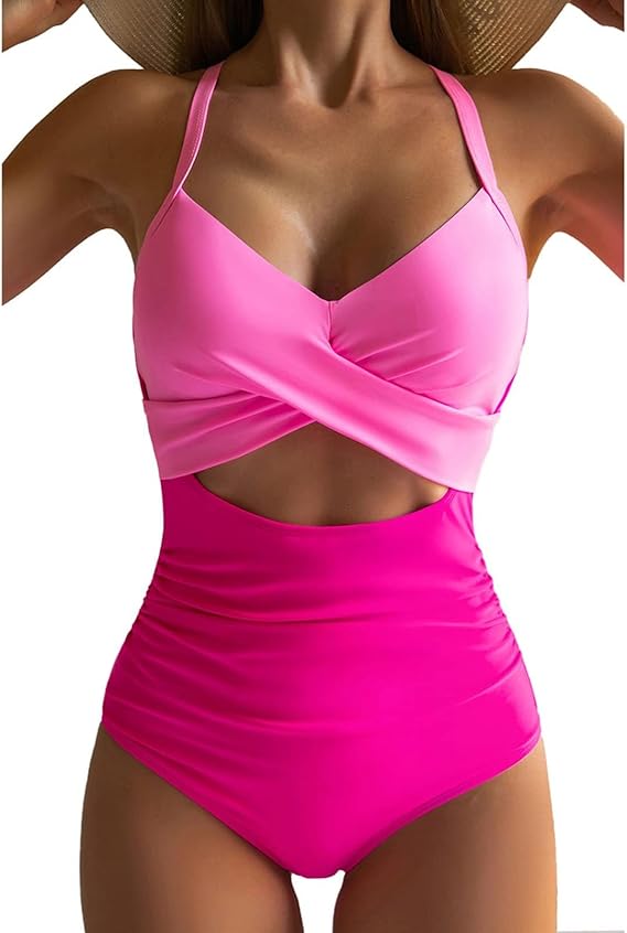Traje de baño moldeador con fruncidos
