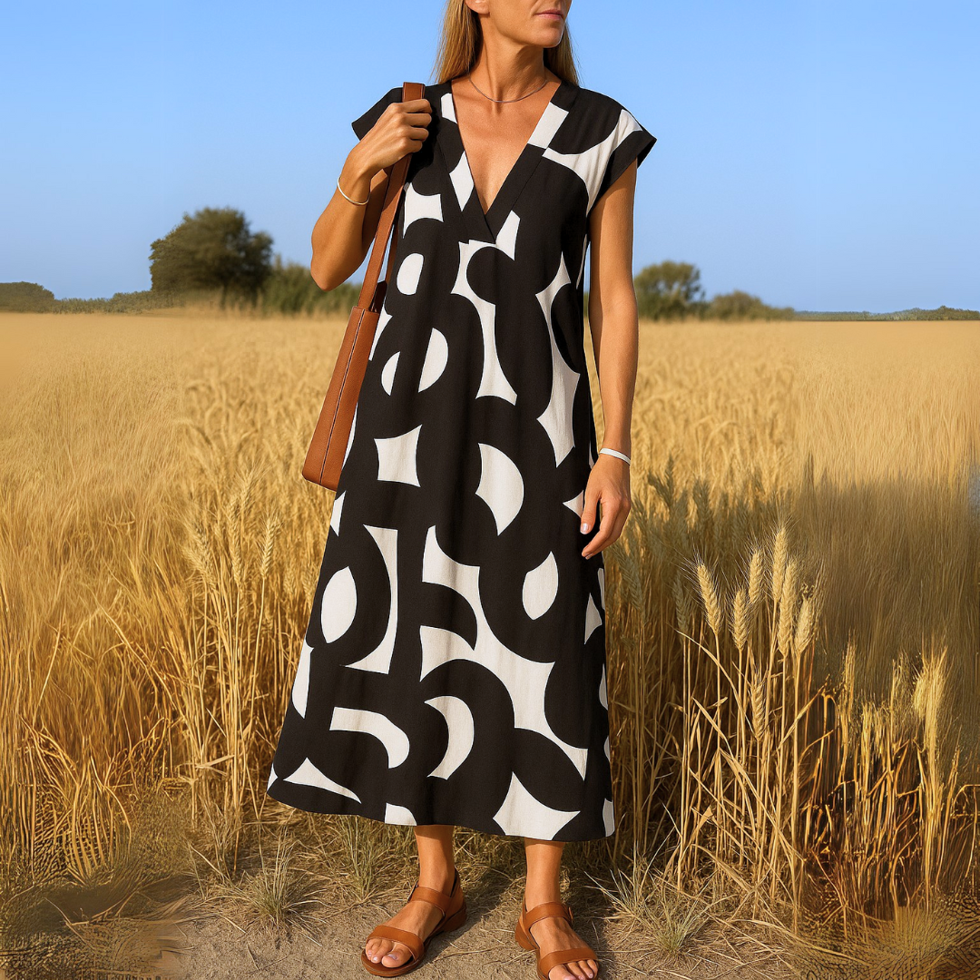 Valérie | Vestido con escote en V