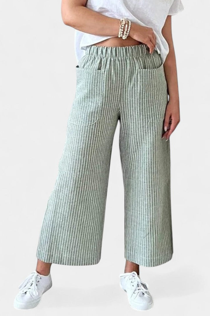 Pantalones Lumiere Ligeros de Corte Relajado