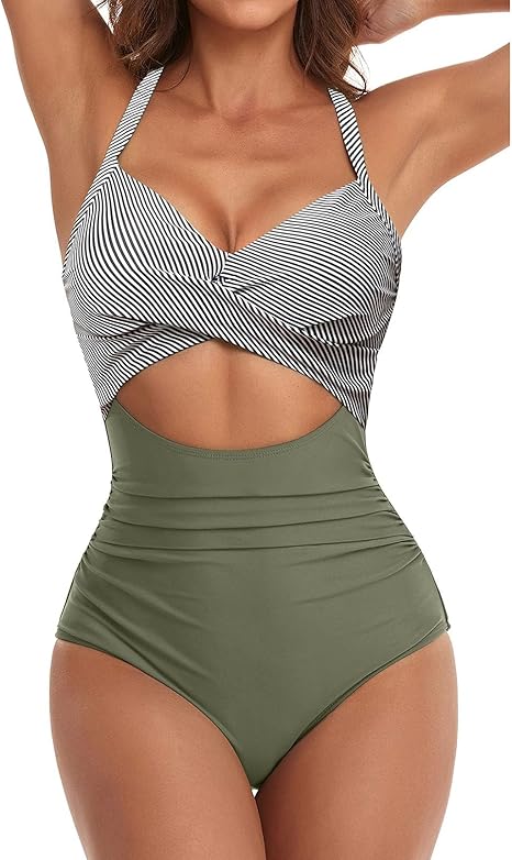 Traje de baño moldeador con fruncidos