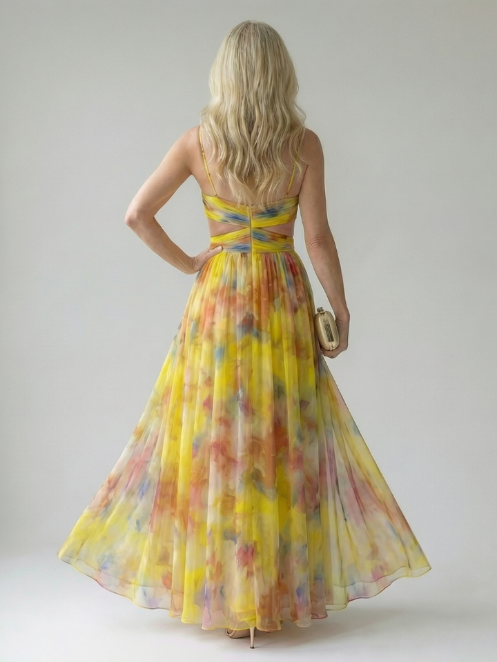 Isel | Vestido Maxi de Soft Wrap