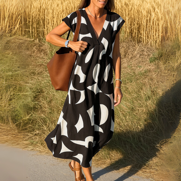Valérie | Vestido con escote en V