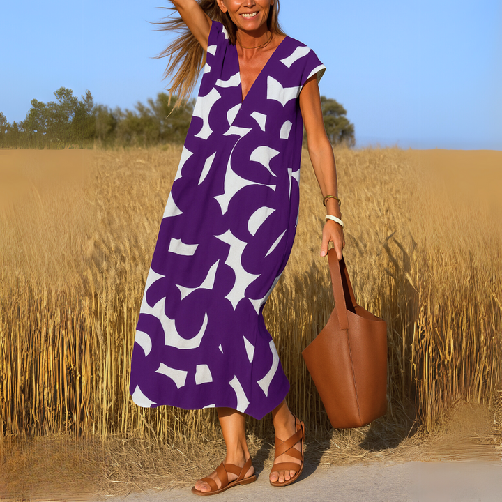Valérie | Vestido con escote en V