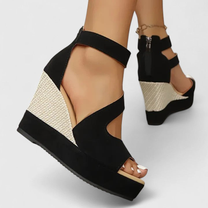 selviana | Sandalias de cuña ortopédicas