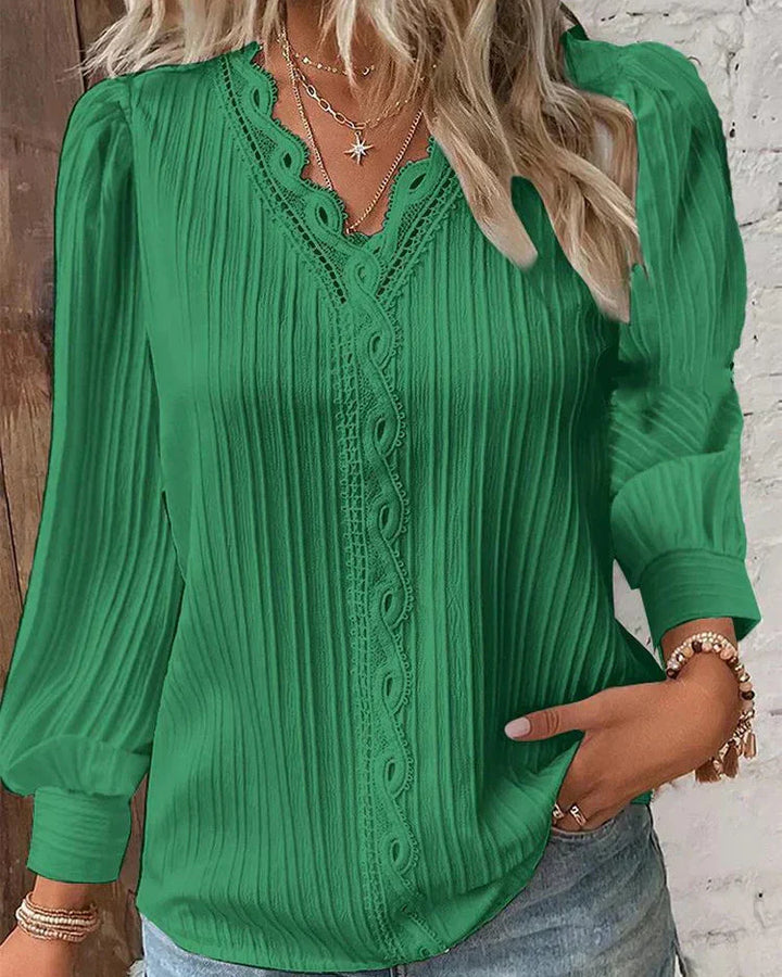 Celeste™ | Blusa rubia elegante