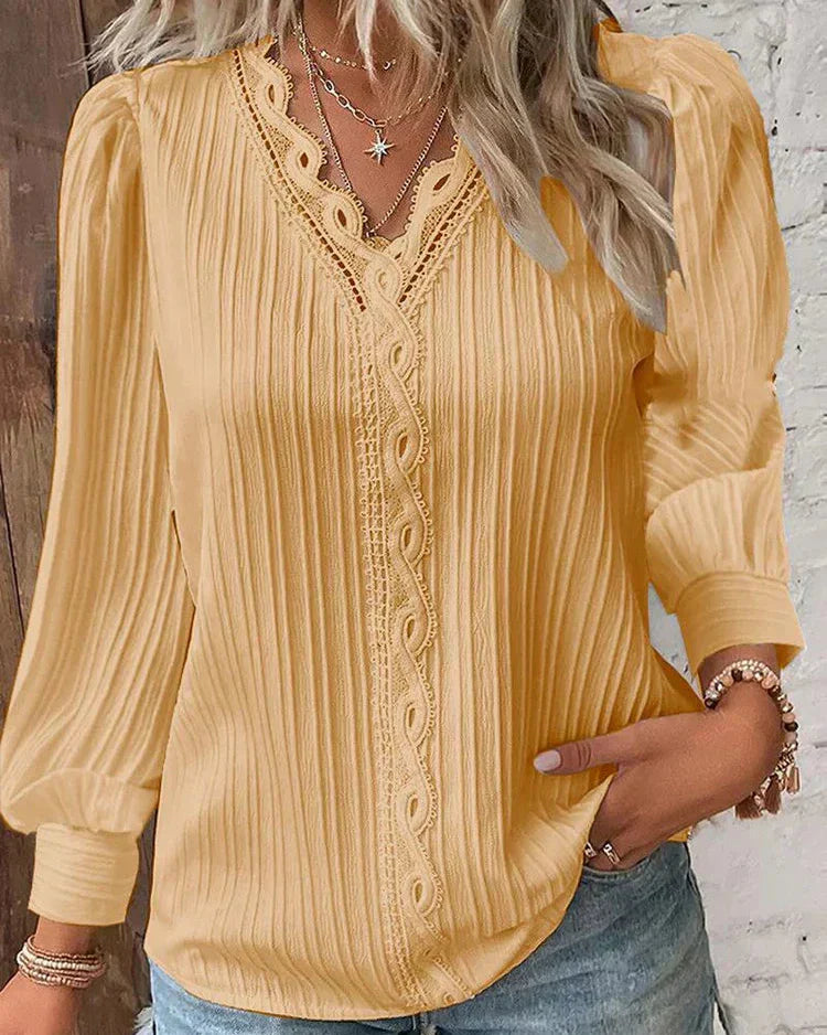 Celeste™ | Blusa rubia elegante