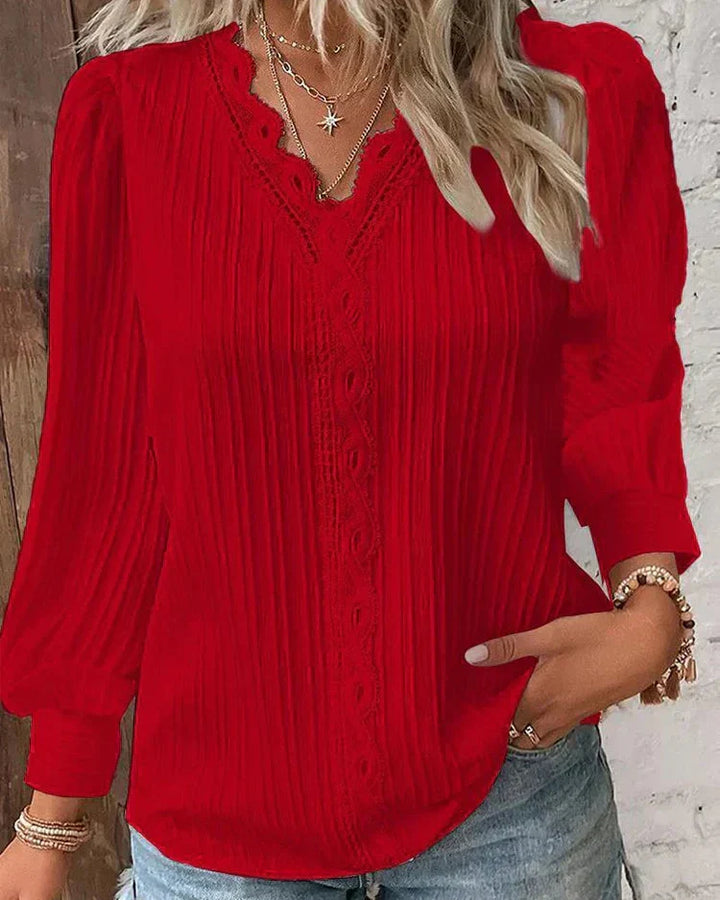 Celeste™ | Blusa rubia elegante