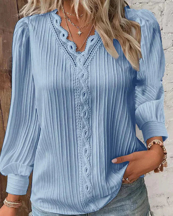 Celeste™ | Blusa rubia elegante