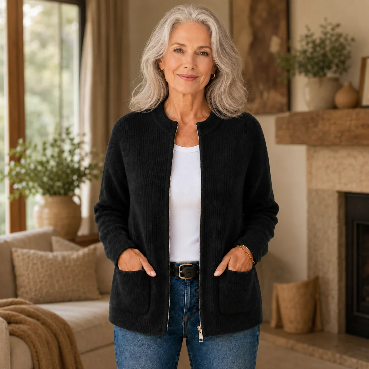 Cardigan de Punto Atemporal Alianna™