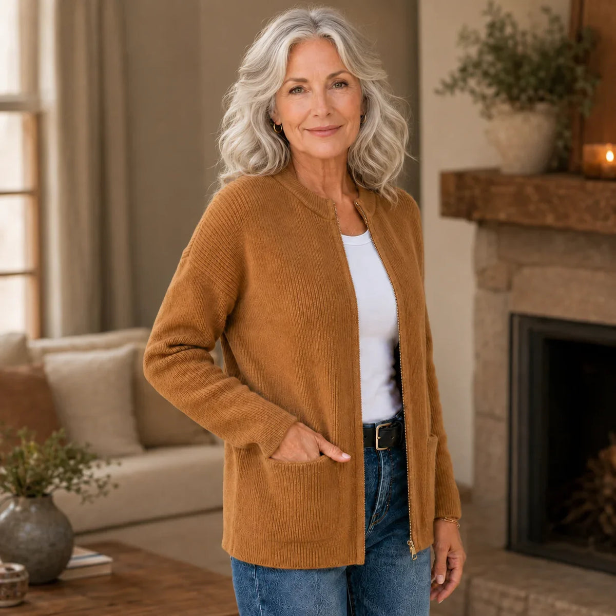 Cardigan de Punto Atemporal Alianna™