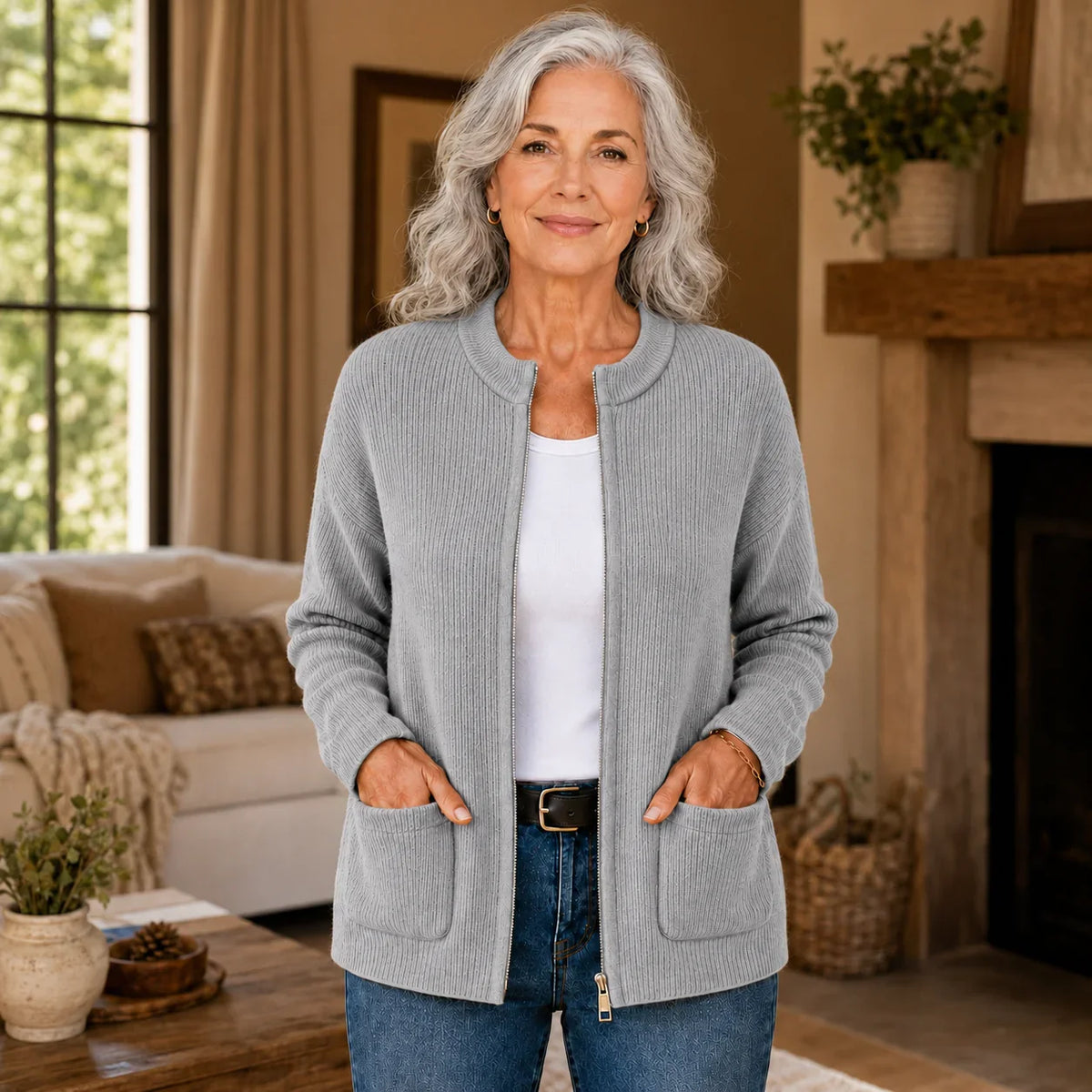 Cardigan de Punto Atemporal Alianna™