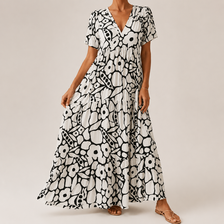 Clara | Vestido Largo Bohemio Elegante Clara