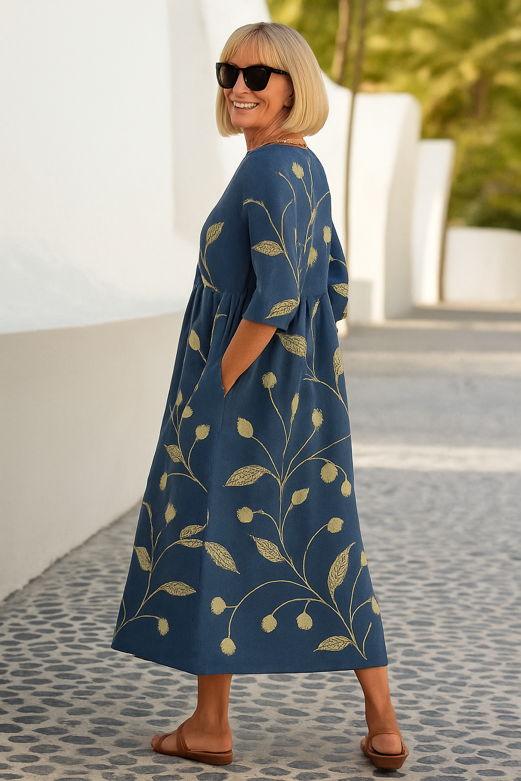 Elize™ | Vestido Midi Relajado y Elegante