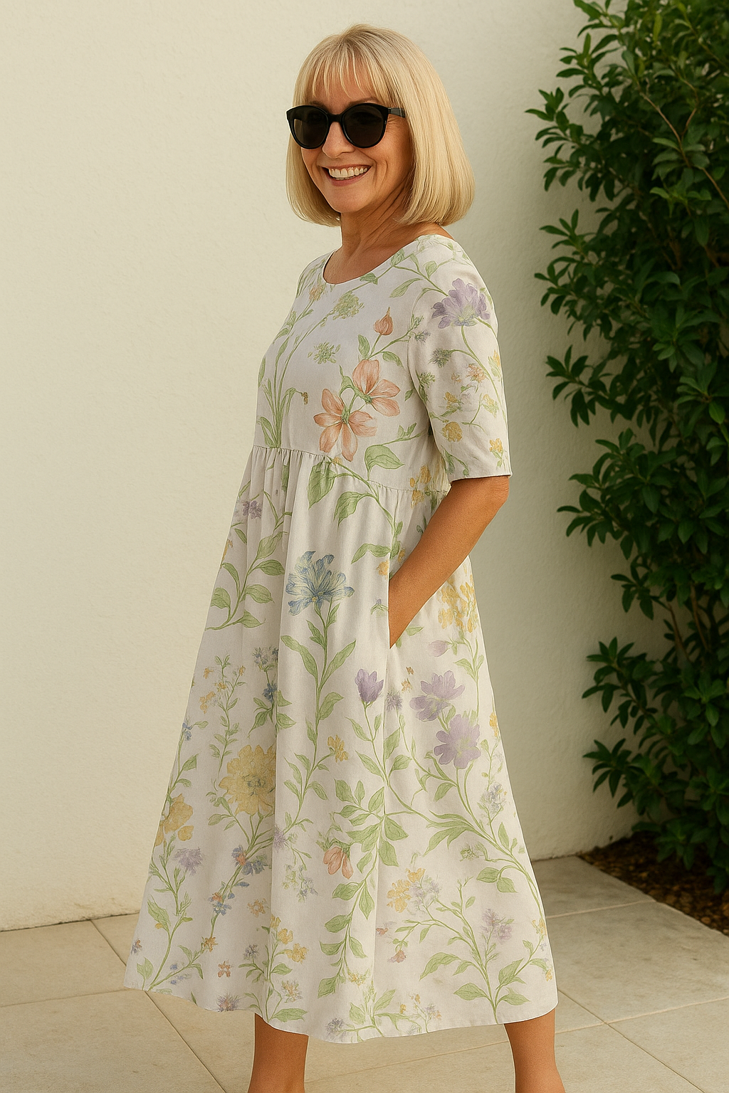 Elize™ | Vestido Midi Relajado y Elegante