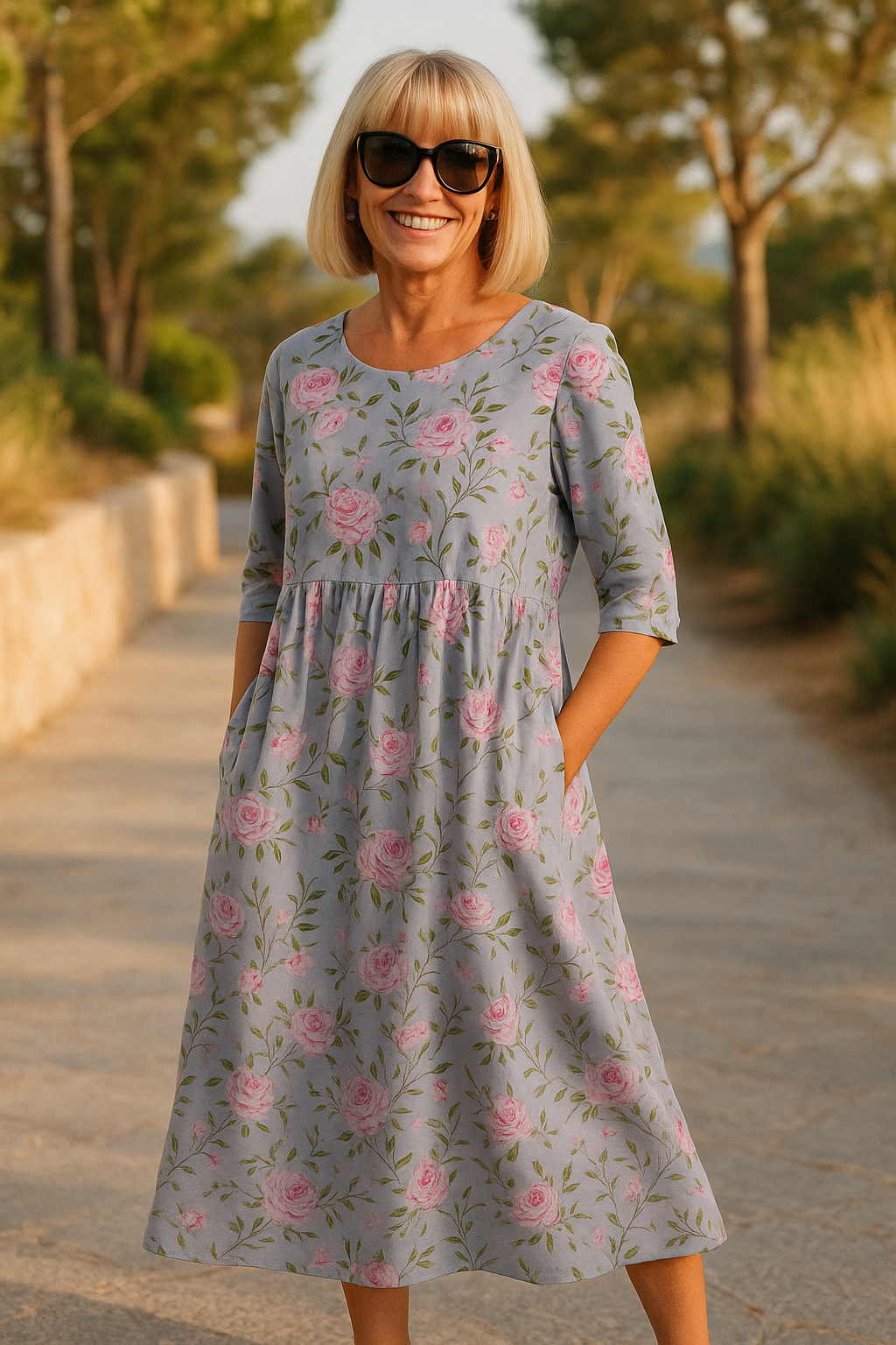 Elize™ | Vestido Midi Relajado y Elegante