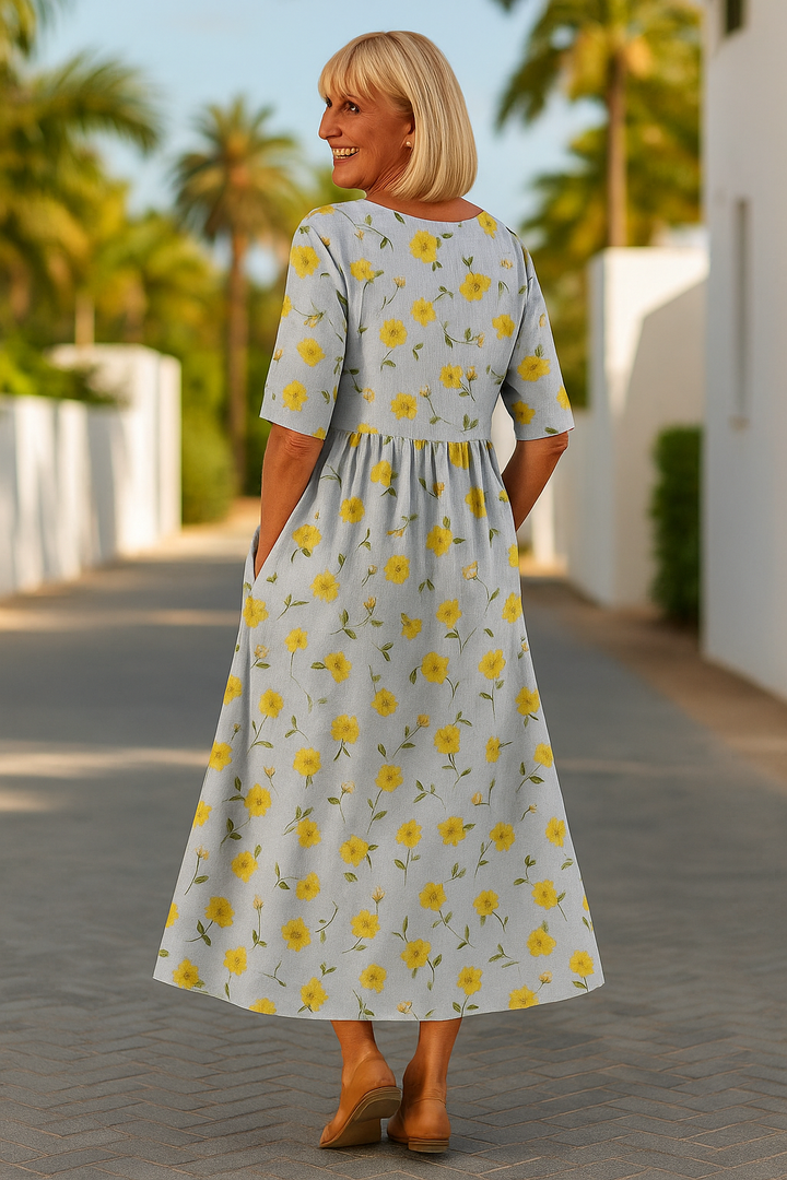 Elize™ | Vestido Midi Relajado y Elegante