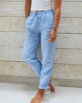 Evie | Pantalones de Lino Livianos