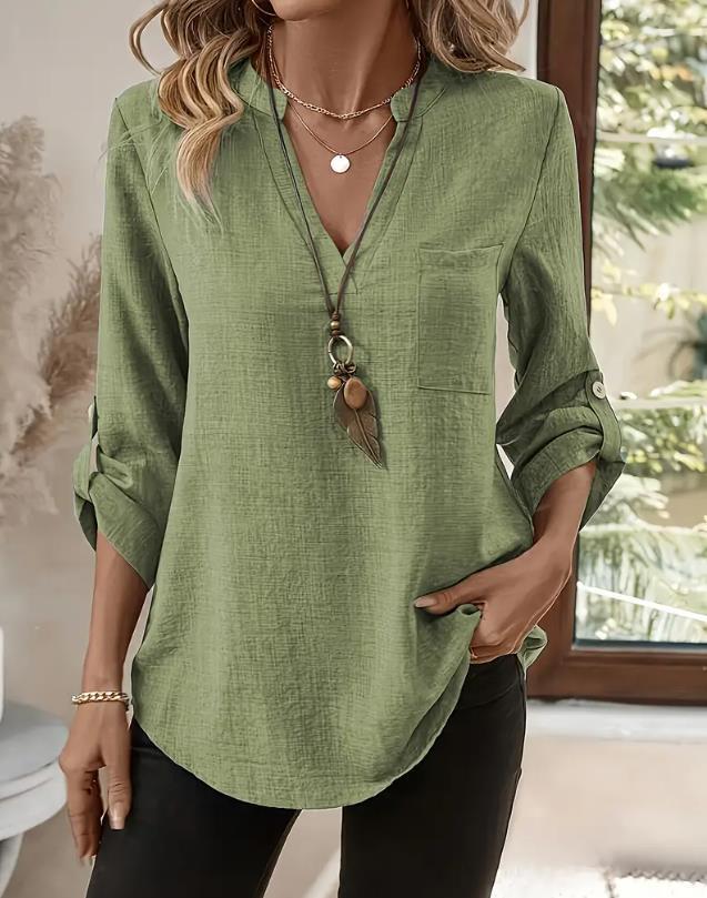 Evelina™ | Blusa Luxe Relajada