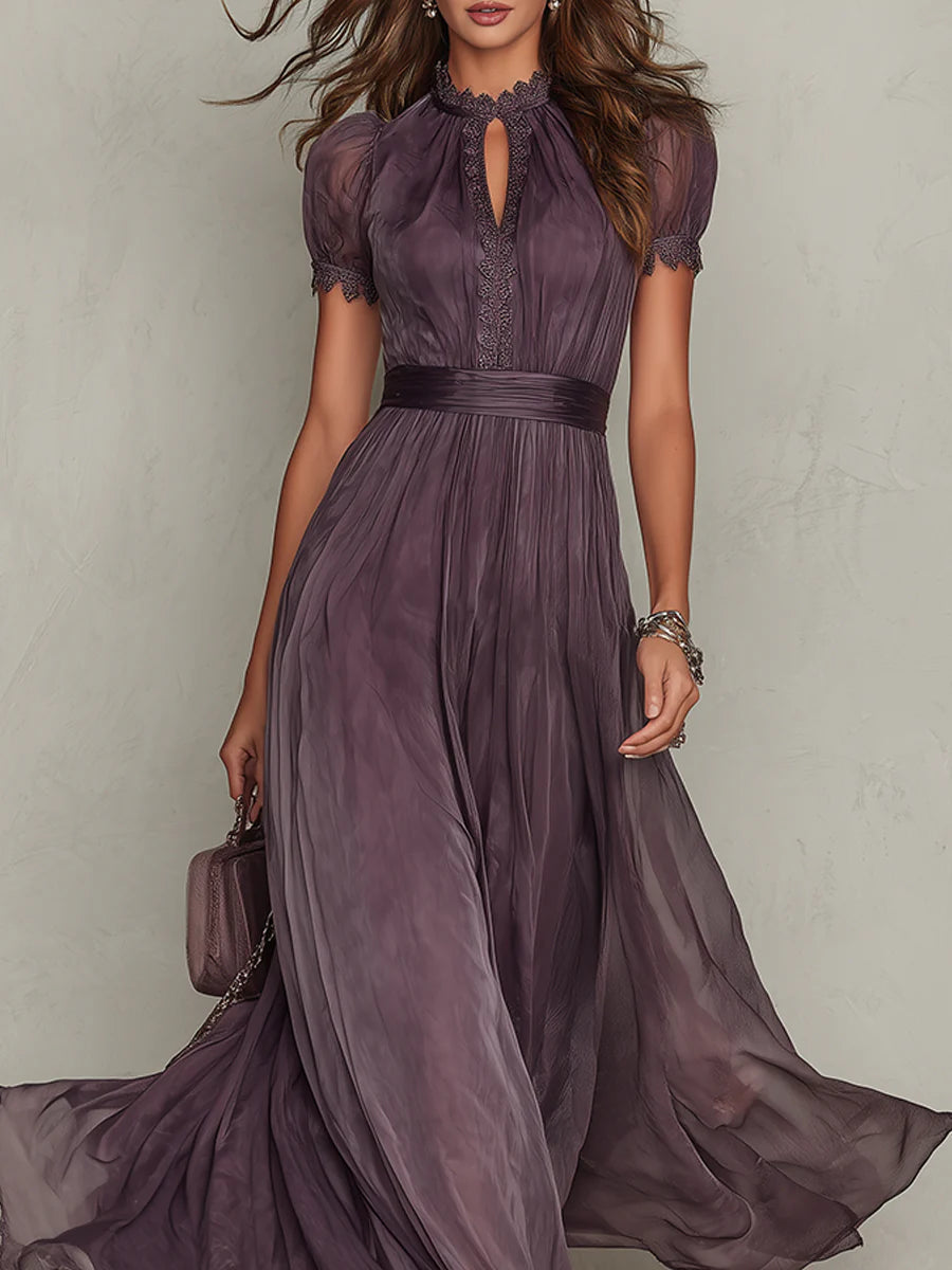 Flavia™ – Vestido Maxi Fluido que se Mueve Contigo