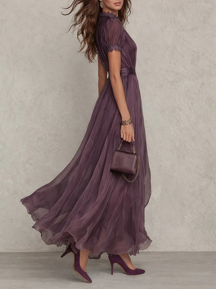 Flavia™ – Vestido Maxi Fluido que se Mueve Contigo