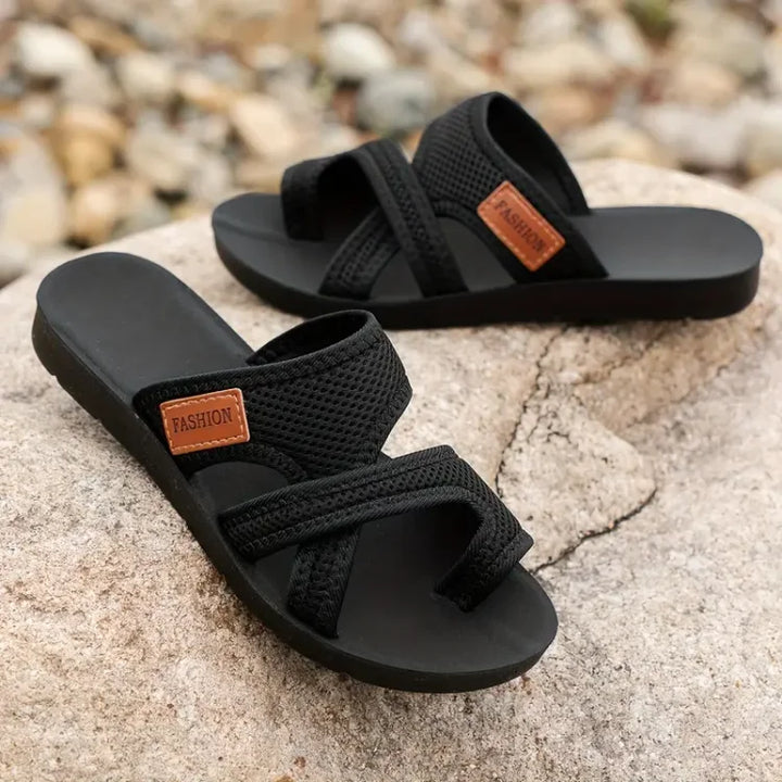 Sandalias de malla elegantes