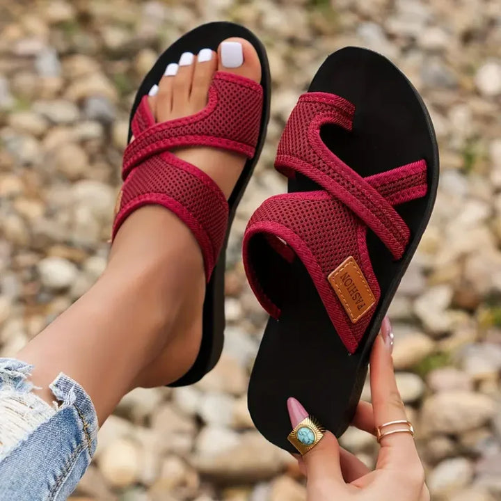 Sandalias de malla elegantes