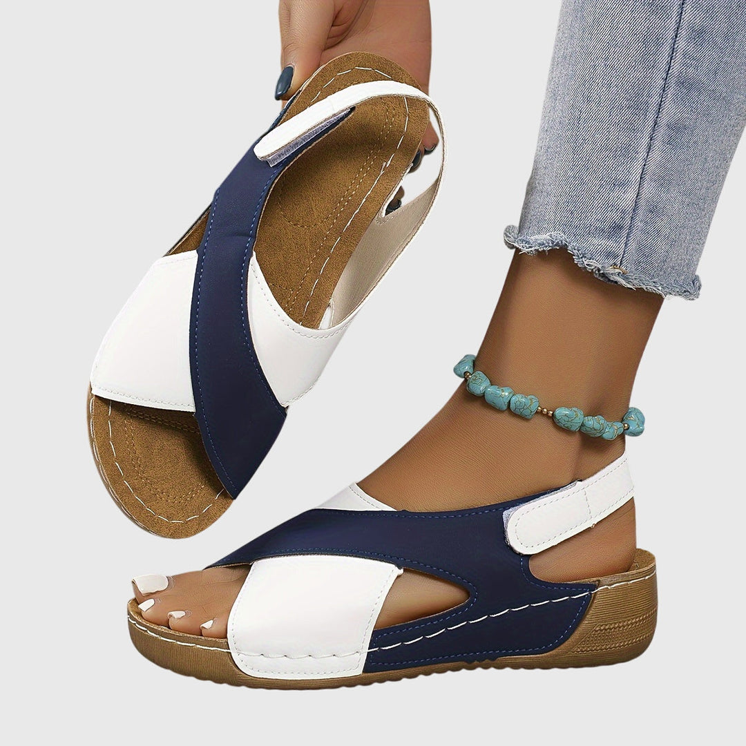 Sandalias ortopédicas coloridas