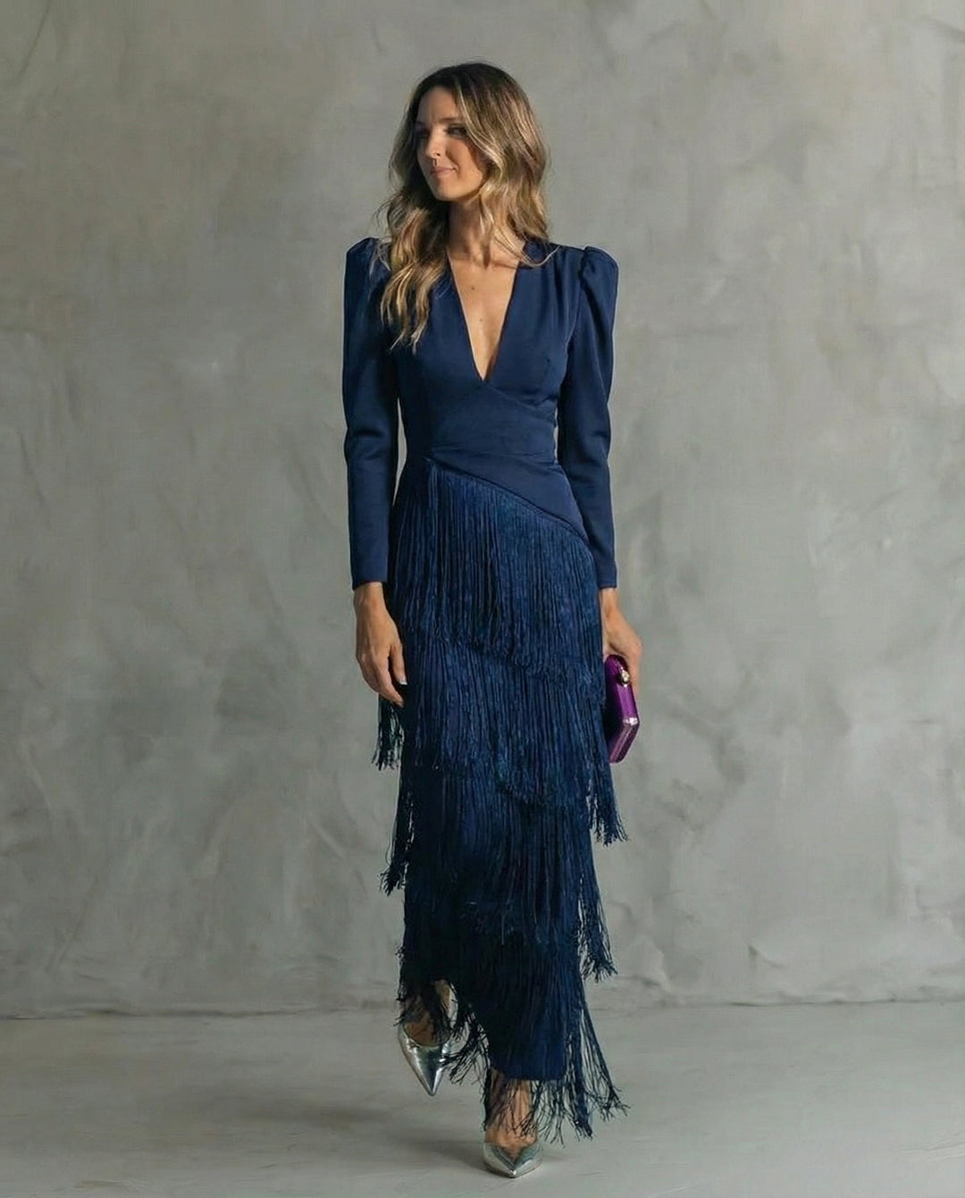 Seraphina™ – Vestido Midi Chic con Flecos