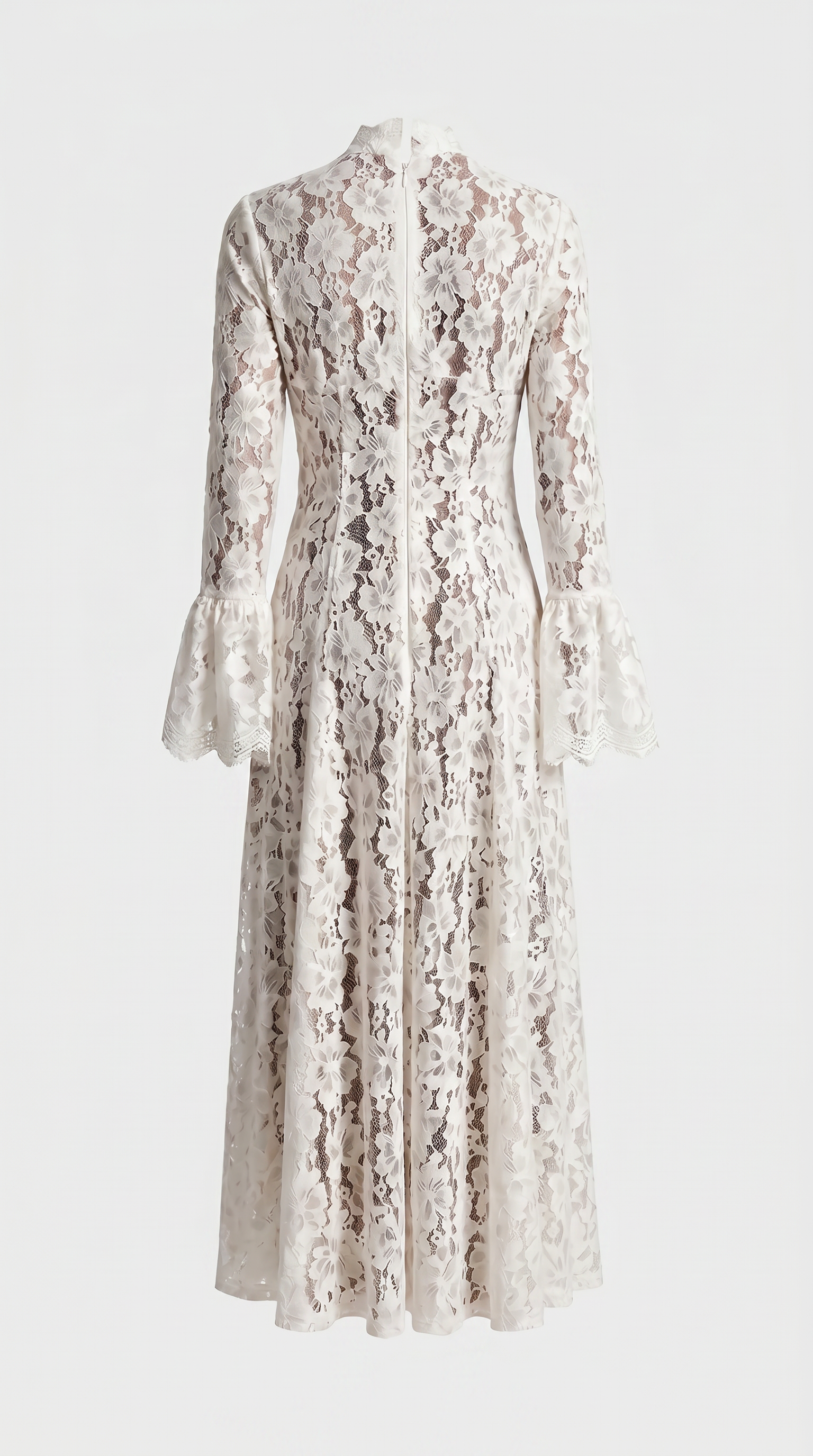 Alef™ | Vestido Maxi de Encaje