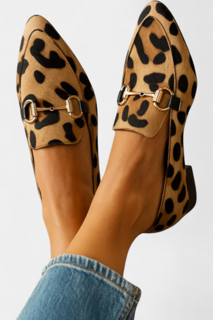 Mocasín Lillian con Hebilla Metálica