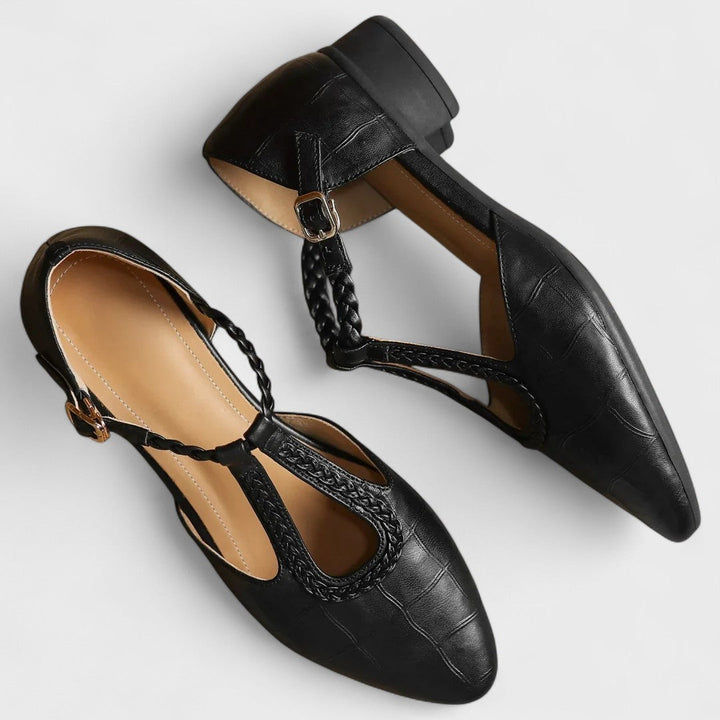 Elena™ | Zapatos Ortopédicos de Cuero Cómodos