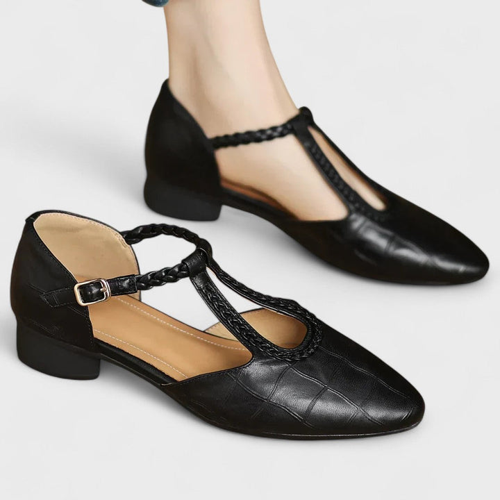 Elena™ | Zapatos Ortopédicos de Cuero Cómodos