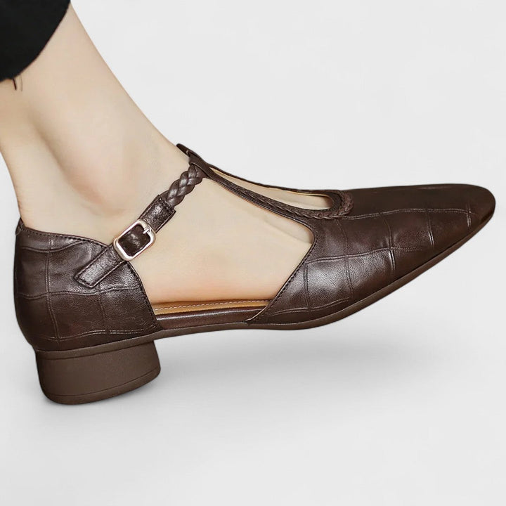 Elena™ | Zapatos Ortopédicos de Cuero Cómodos