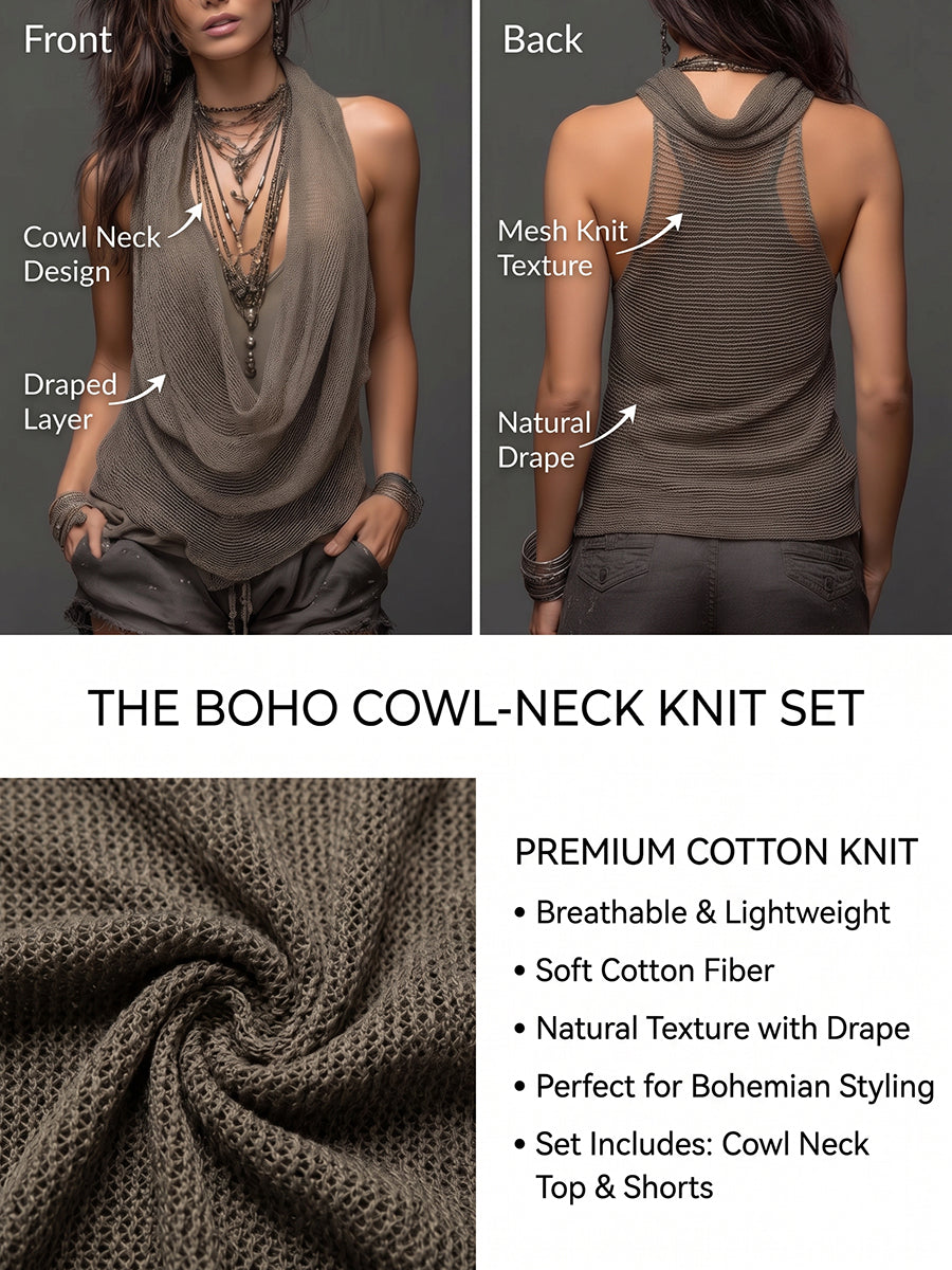 Conjunto Sofía™ | Set de Punto Cómodo y Elegante de Dos Piezas