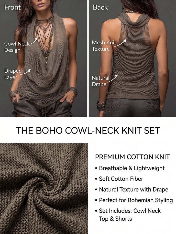 Conjunto Sofía™ | Set de Punto Cómodo y Elegante de Dos Piezas